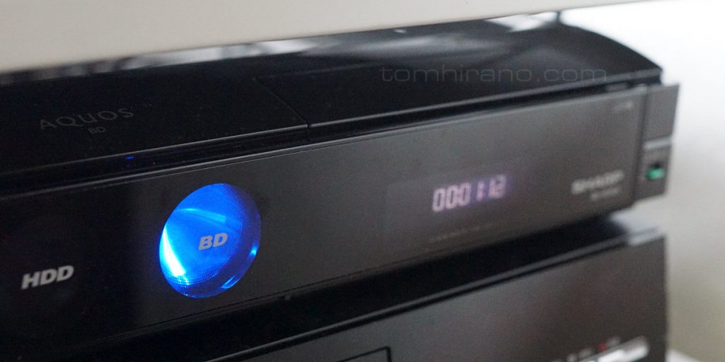 BD-HDW25 アクオス