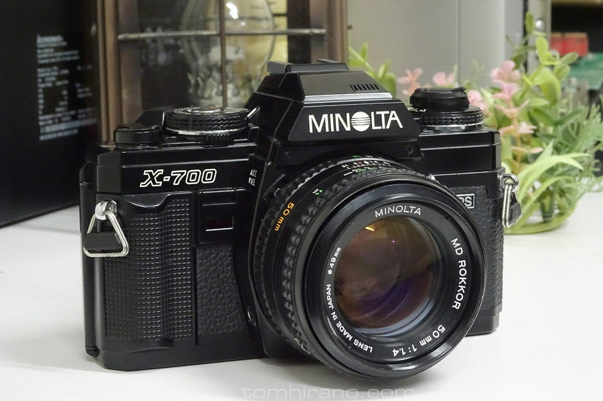 MD 50mm with Minolta X-700
