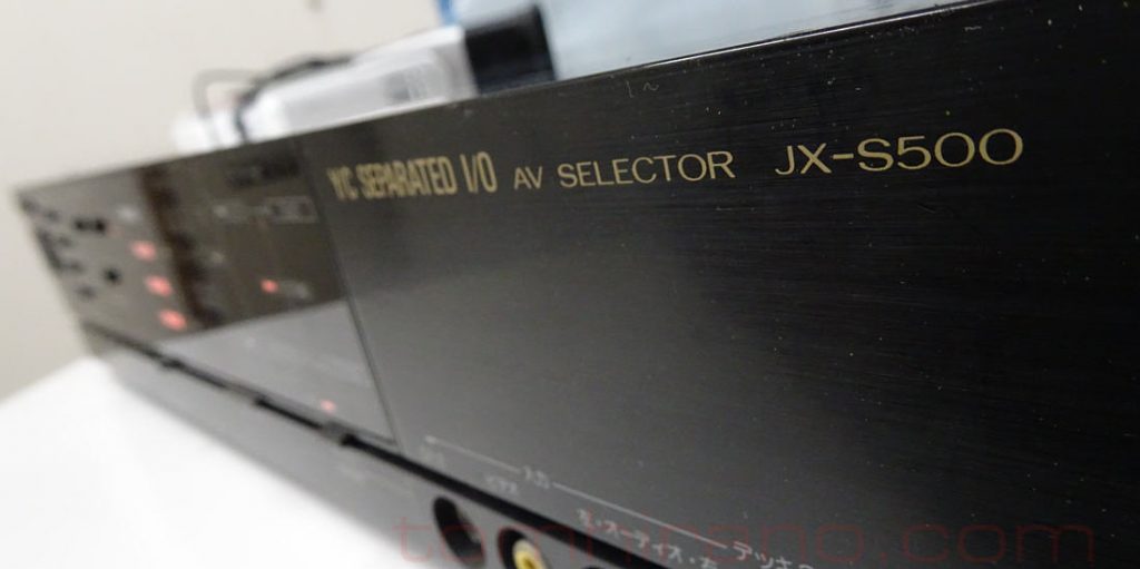 ビクター jx-s500 AVセレクター