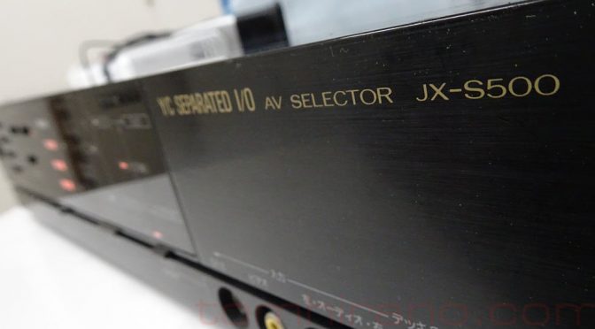 ビクター jx-s500 AVセレクター