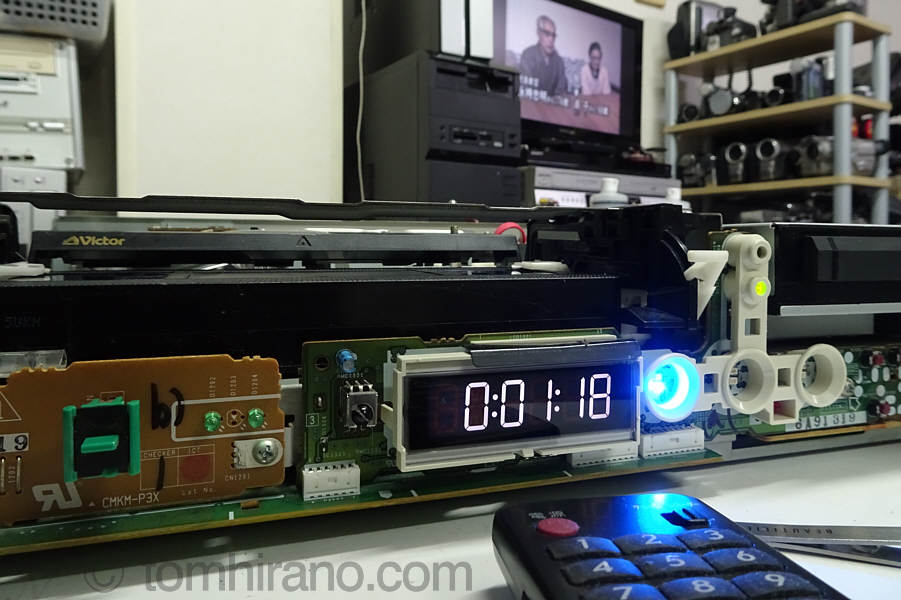 シャープ BD-HDV22 BDレコーダー のVHSメカ直した | トム平野