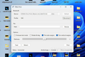 TiMini Print screen